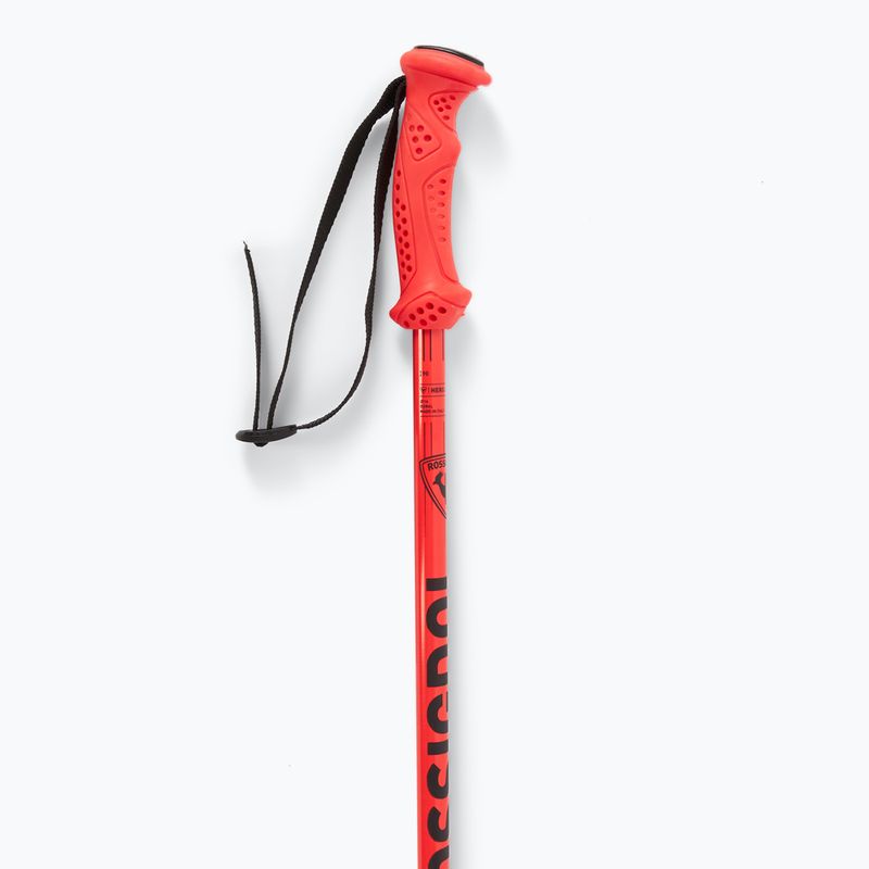 Gyerek síbot Rossignol Hero black/red 4