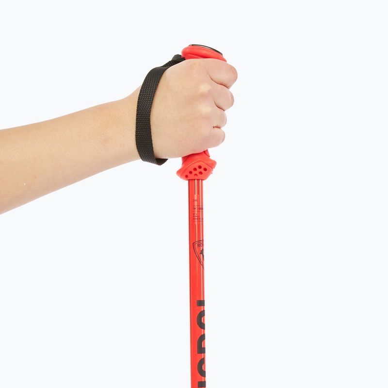Gyerek síbot Rossignol Hero black/red 6