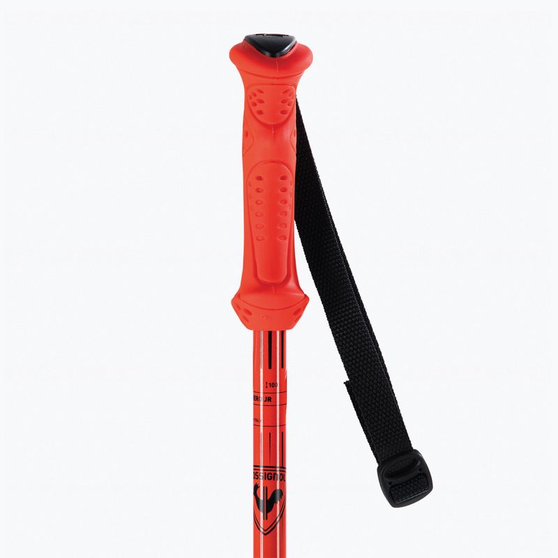 Gyerek síbot Rossignol Hero black/red 3