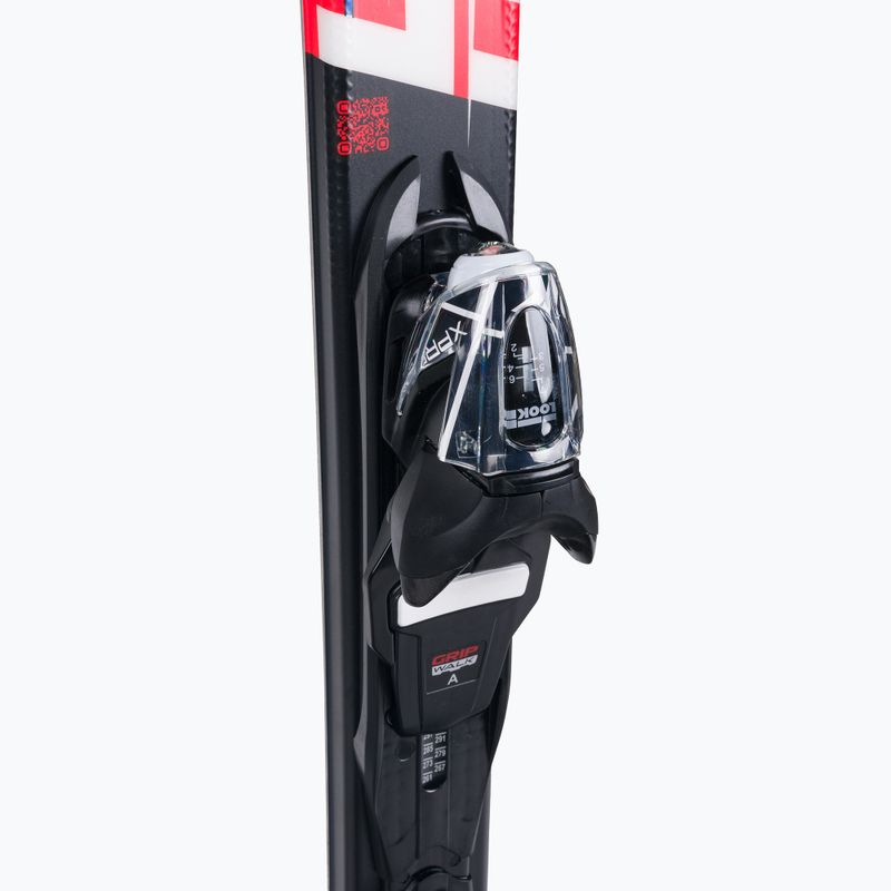 Gyermek lesiklópálya sílécek Rossignol Hero 130-150 + XP7 red 7
