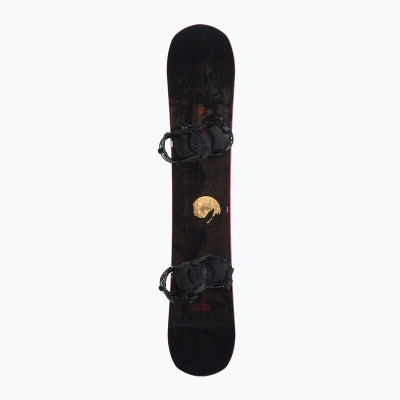 Snowboard Rossignol Evader Wide + Battle M/L black/red 3
