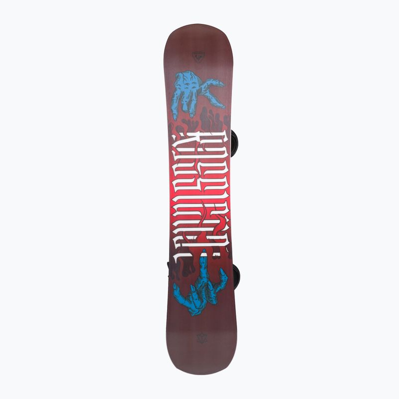 Snowboard Rossignol Evader Wide + Battle M/L black/red 4