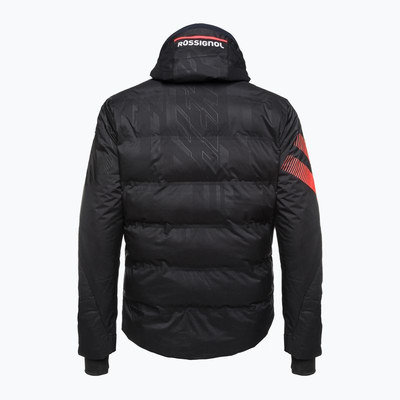 Férfi sí kabát Rossignol Hero Depart black/red 10