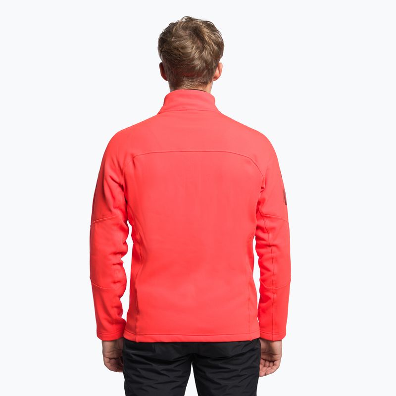 Férfi sí pulóver Rossignol Hero Clim red/black 3