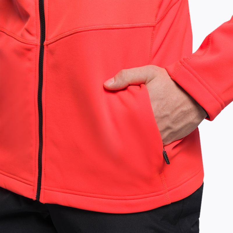 Férfi sí pulóver Rossignol Hero Clim red/black 6