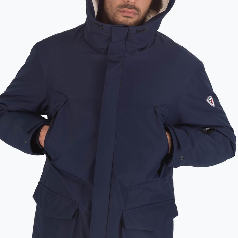 Férfi Rossignol Parka téli kabát sötét navy 6