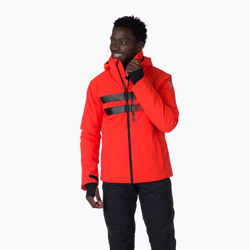 Férfi sí kabát Rossignol Course orange