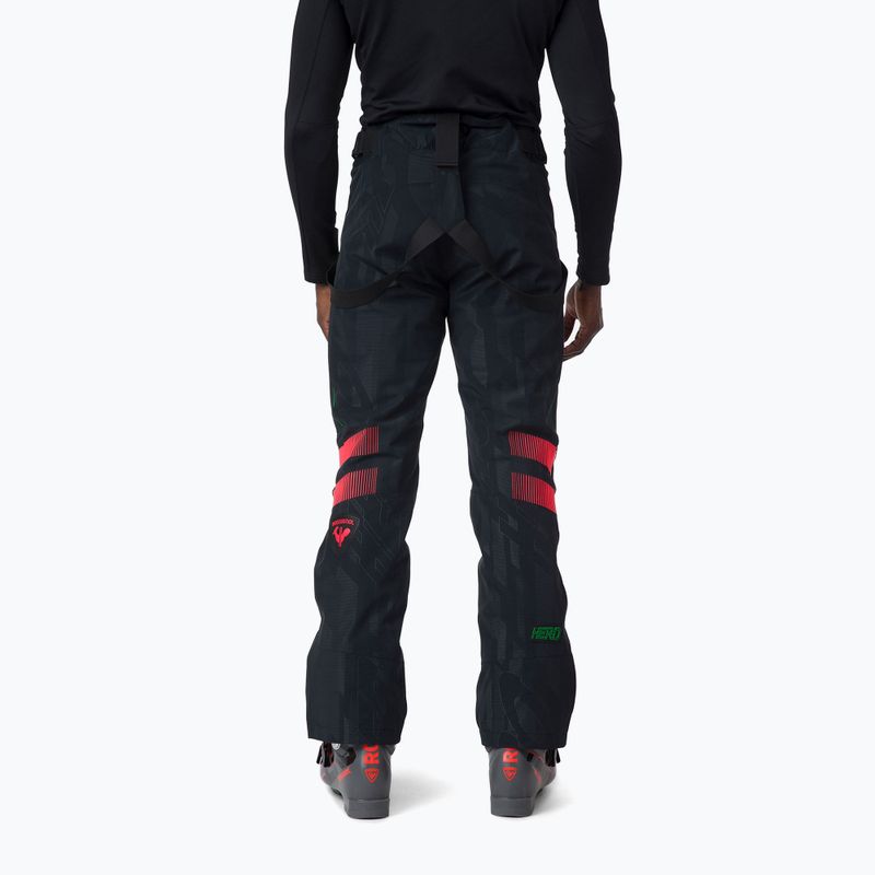 Férfi sínadrág Rossignol Hero Course black/red 2