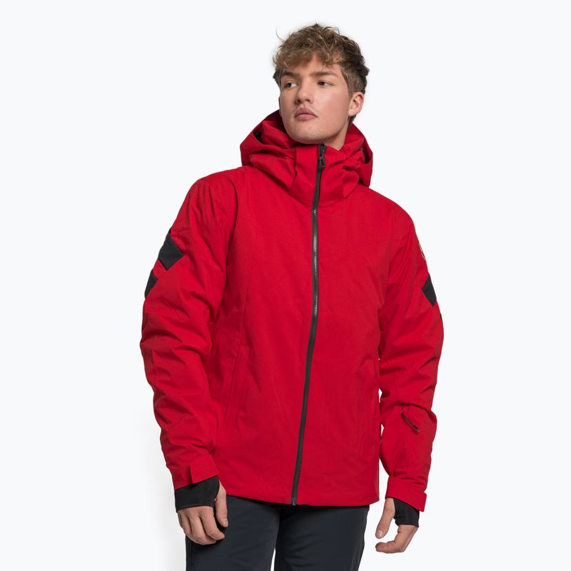 Férfi sí kabát Rossignol Controle red