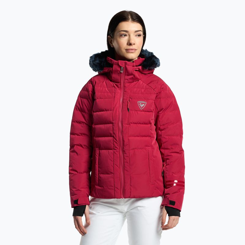 Női sí kabát Rossignol Rapide Pearly red