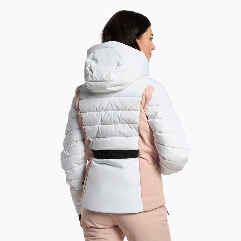 Női sí kabát Rossignol Courbe Optic white 3