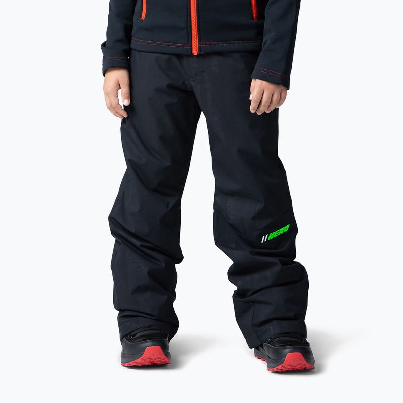 Gyermek sínadrág Rossignol Hero Ski black
