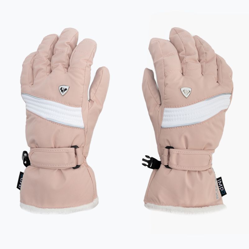 Női sí kesztyű Rossignol Saphir Impr G pink 3