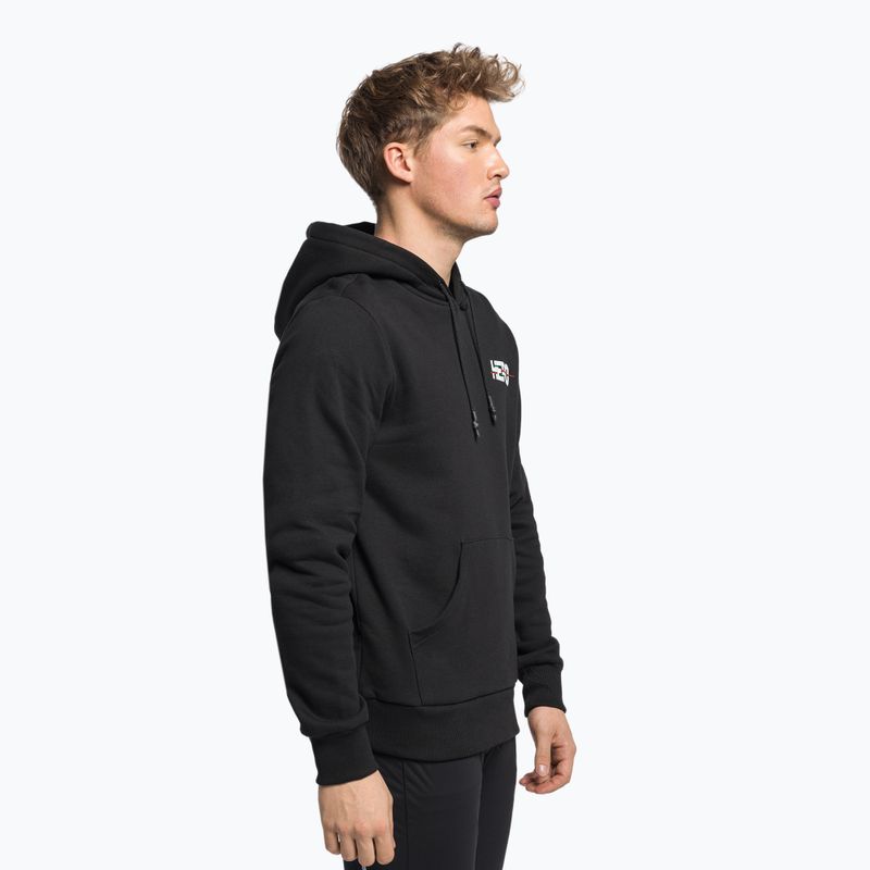 Férfi sí pulóver Rossignol Hero Logo Sweat black 3