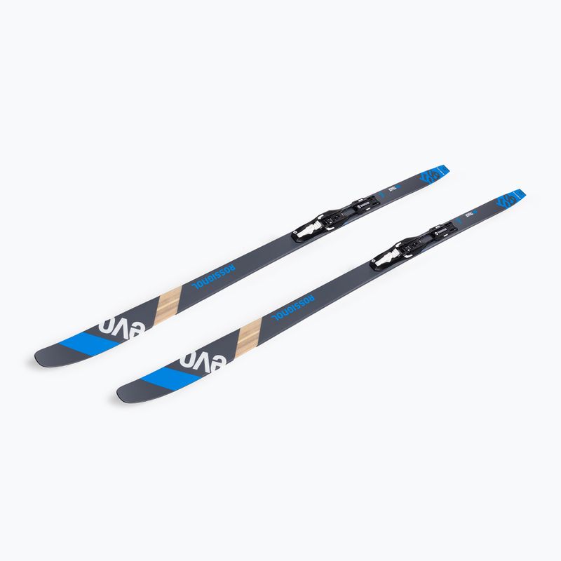 Férfi sífutó sílécek Rossignol Evo OT 60 POS + Control SI grey/blue 4