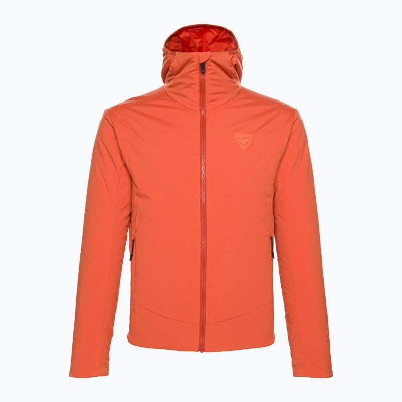 Férfi Rossignol Opside Hoodie trekking pulóver barna színű 8