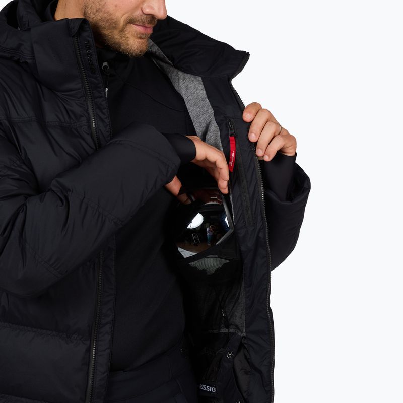 Férfi Rossignol Legacy Merino Down sí dzseki fekete 13