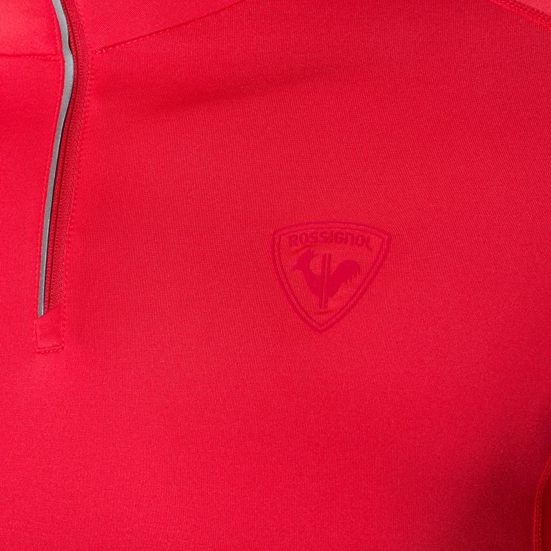 Férfi termoaktív pulóver Rossignol Classique 1/2 Zip sports red 8