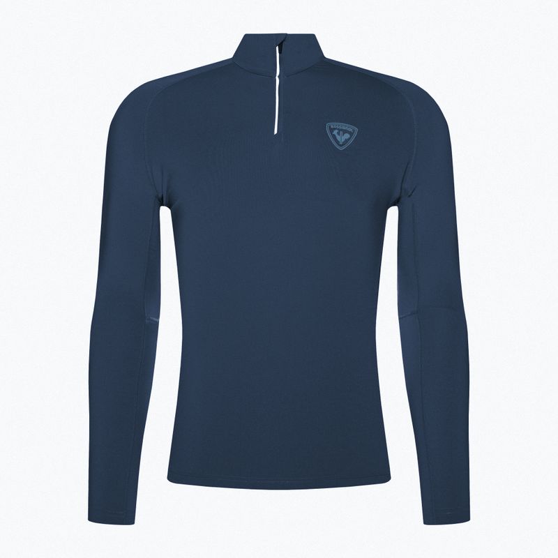 Férfi Rossignol Classique 1/2 Zip termikus melegítő pulóver sötét navy 6