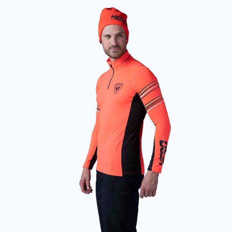 Férfi Rossignol Classique Hero 1/2 Zip 200 termikus melegítő pulóver 5