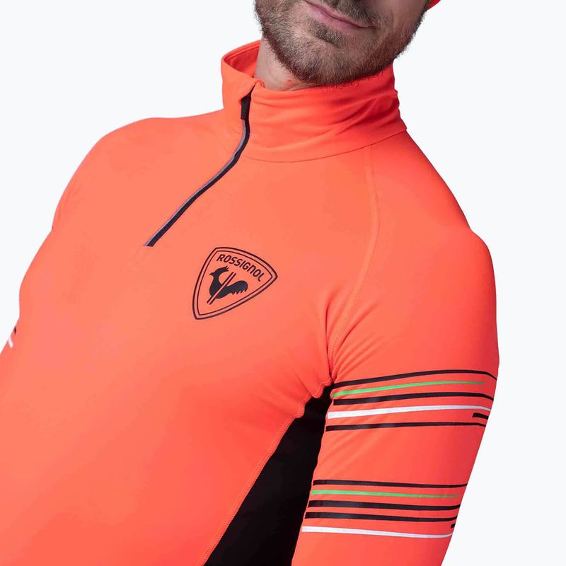 Férfi Rossignol Classique Hero 1/2 Zip 200 termikus melegítő pulóver 6