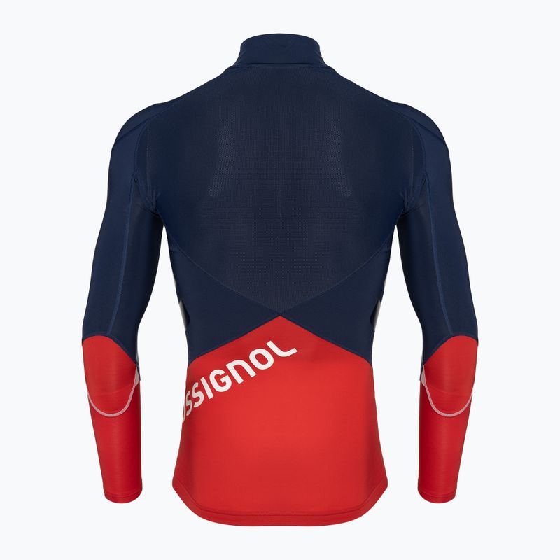 Férfi Rossignol Infini Compression Race Top sötét tengerészkék 11