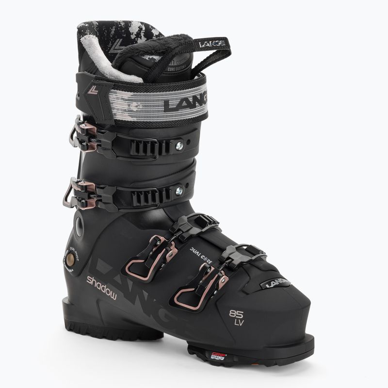 Női síbakancs Lange Shadow 85 W LV GW LV GW fekete újrahasznosítás