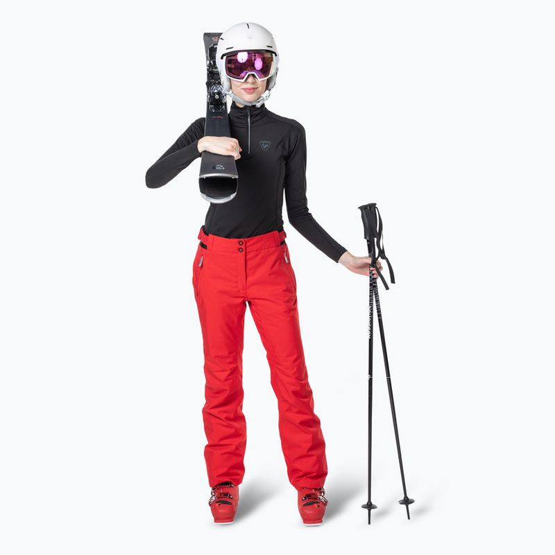 Női termoaktív pulóver Rossignol Classique 1/2 Zip fekete 2