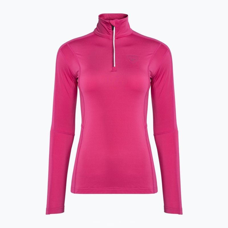 Női termikus pulóver Rossignol Classique 1/2 Zip orchidea rózsaszínű 6