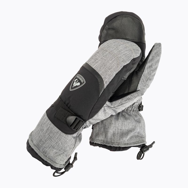 Férfi Rossignol Type Impr M heather grey sí kesztyű