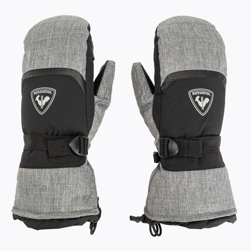Férfi Rossignol Type Impr M heather grey sí kesztyű 3