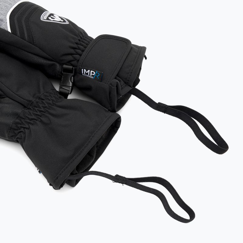 Rossignol Jr Tech Impr M heather grey gyermek síelő kesztyű 6