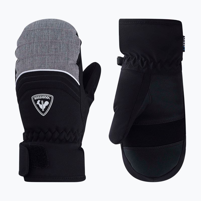 Rossignol Jr Tech Impr M heather grey gyermek síelő kesztyű