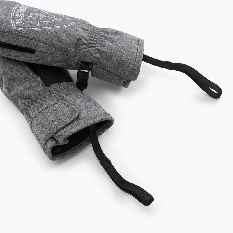 Gyerek síkesztyű Rossignol Jr Rooster M heather grey 6