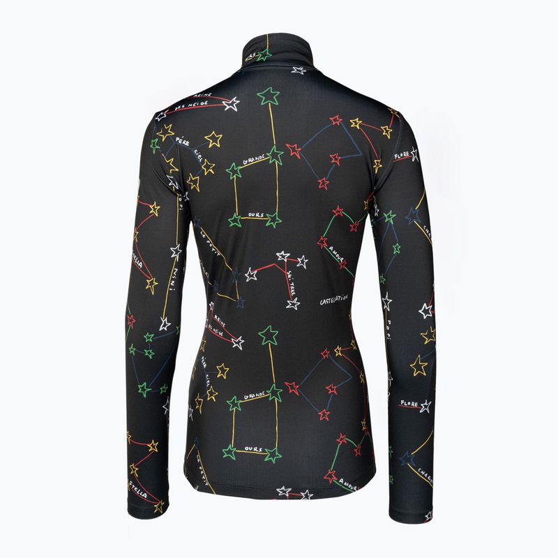 Női termoaktív pulóver Rossignol Booster 1/2 Zip Top 100 fekete 8