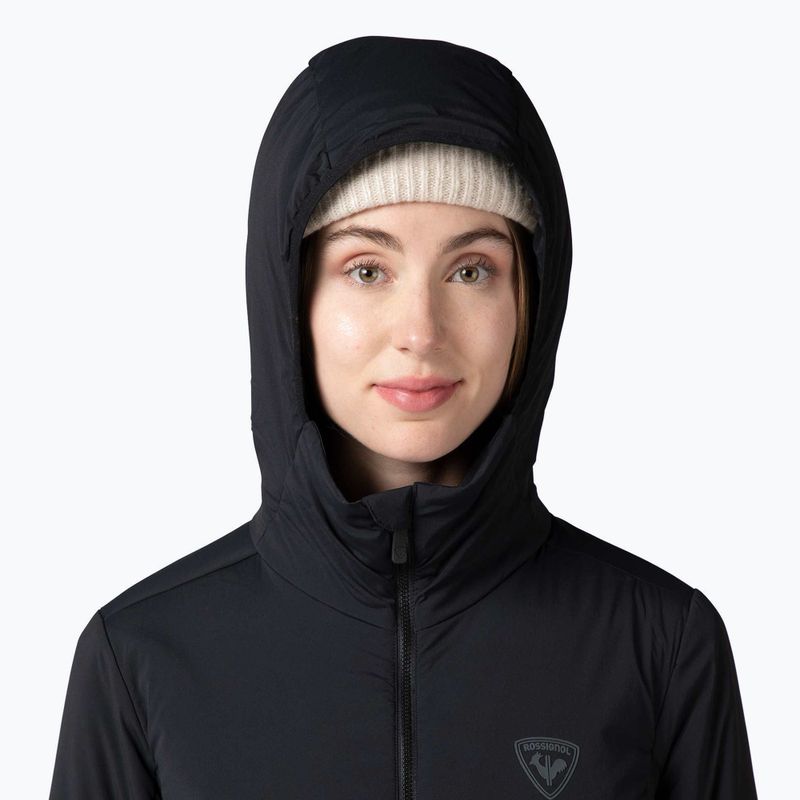 Női bélelt kabát Rossignol Opside Hoodie black 4