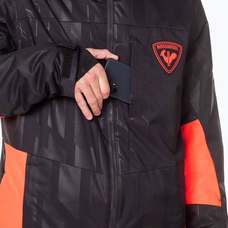 Férfi Rossignol Hero All Speed sí dzseki fekete 10