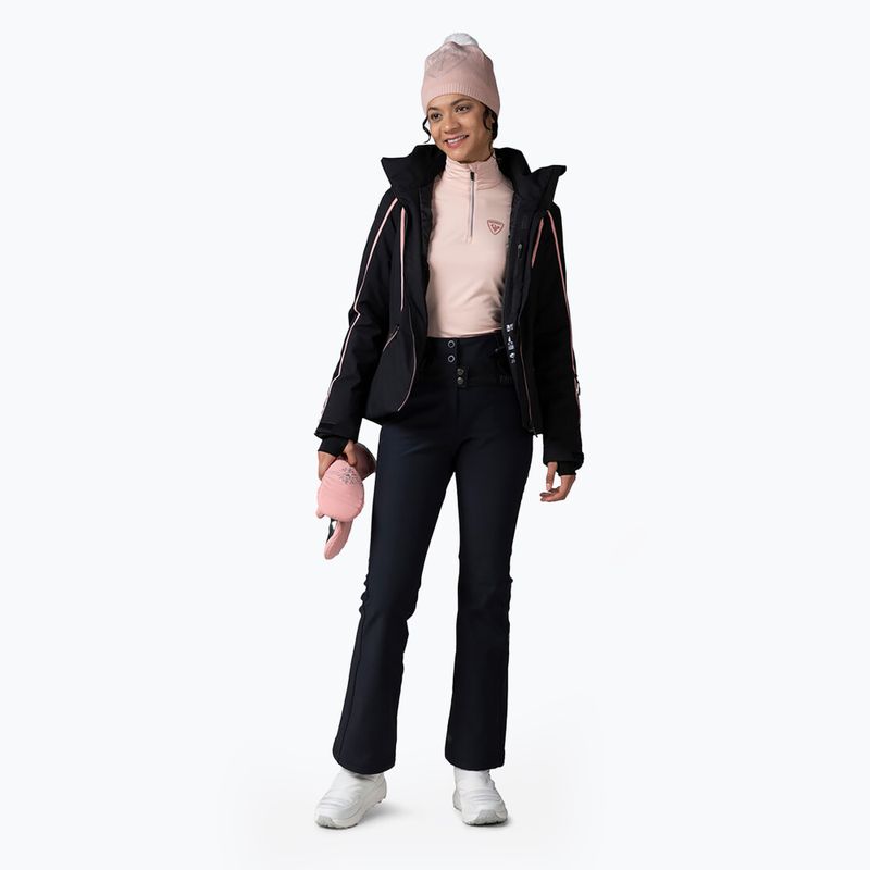 Női termoaktív pulóver Rossignol Classique 1/2 Zip powder pink 4