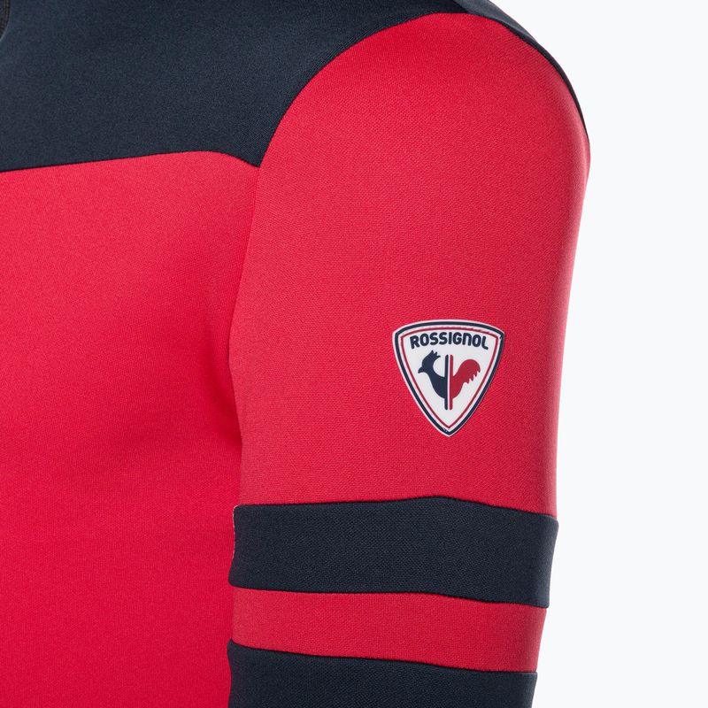 Férfi termoaktív pulóver Rossignol Resort 1/2 Zip sports red 9