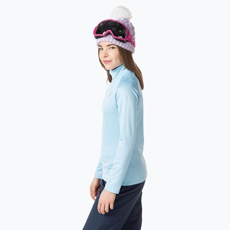 Rossignol Girl Warm Stretch gleccser gyermek sí pulóver 3