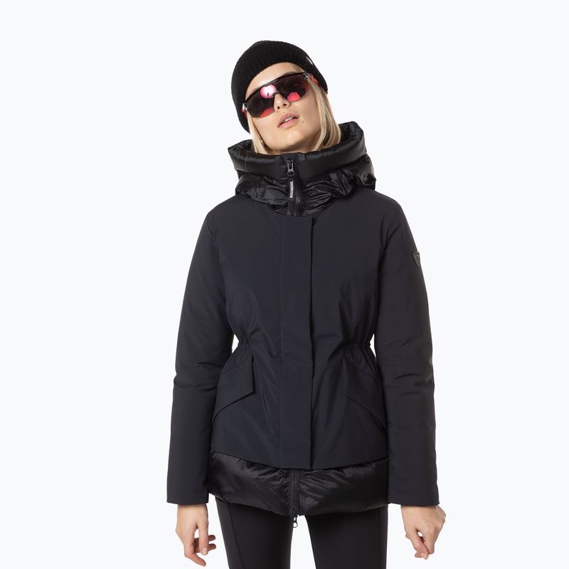 Női télikabát Rossignol Stretch Flat fekete