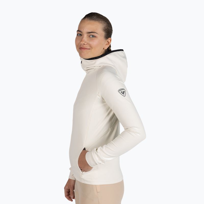 Női pulóver Rossignol Mid Layer Thin Full Zip whitecap sand 4
