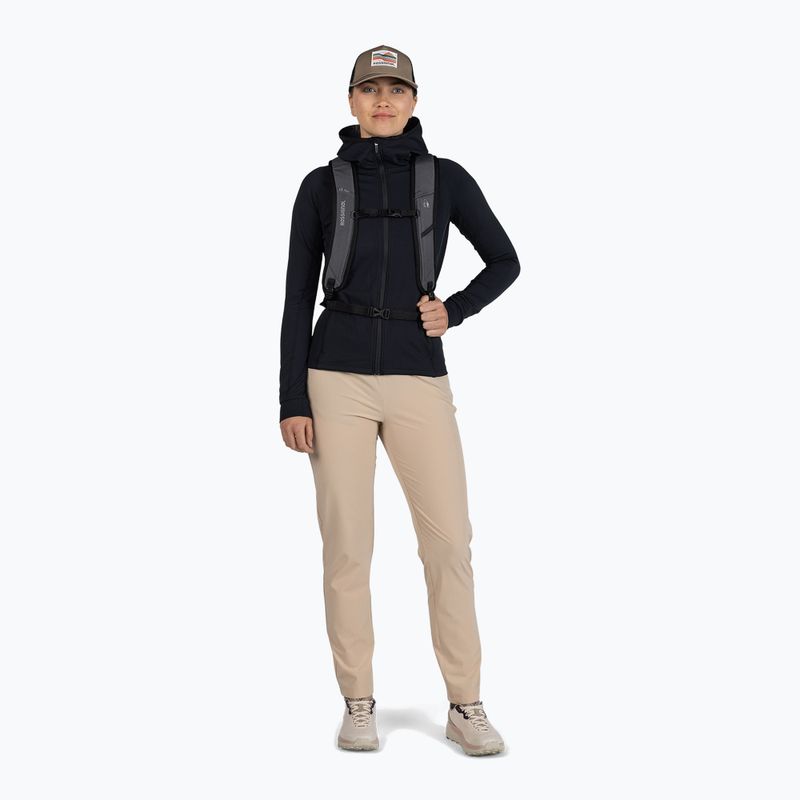 Női pulóver Rossignol Mid Layer Thin Full Zip black 2