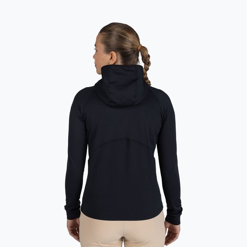 Női pulóver Rossignol Mid Layer Thin Full Zip black 3