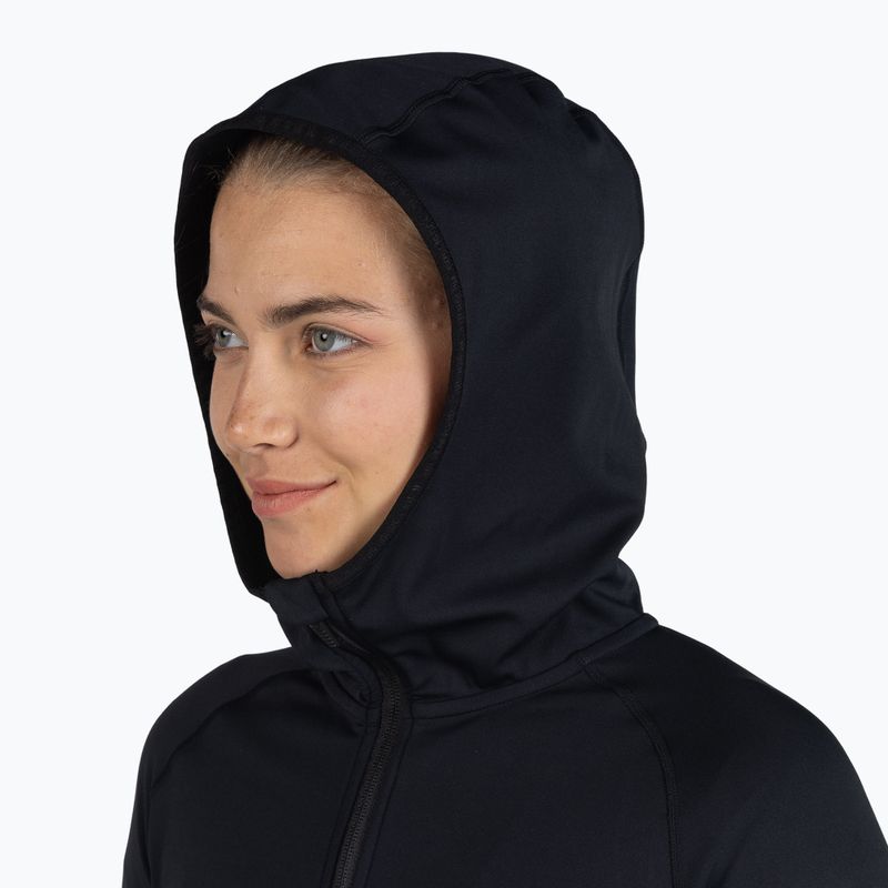 Női pulóver Rossignol Mid Layer Thin Full Zip black 5