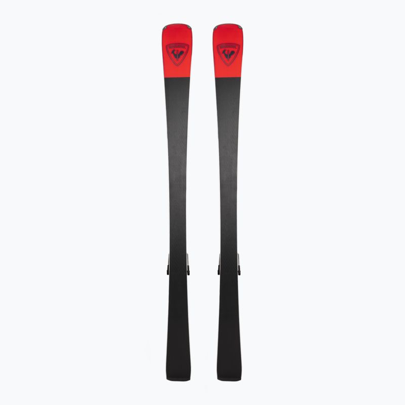 Női lesikló sílécek Rossignol Nova 14 K + kötés NX12 matt fekete/metálfekete matt/metál fekete 2