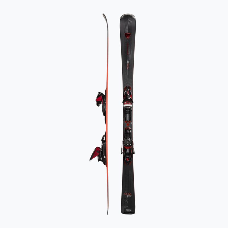 Női lesikló sílécek Rossignol Nova 14 K + kötés NX12 matt fekete/metálfekete matt/metál fekete 3