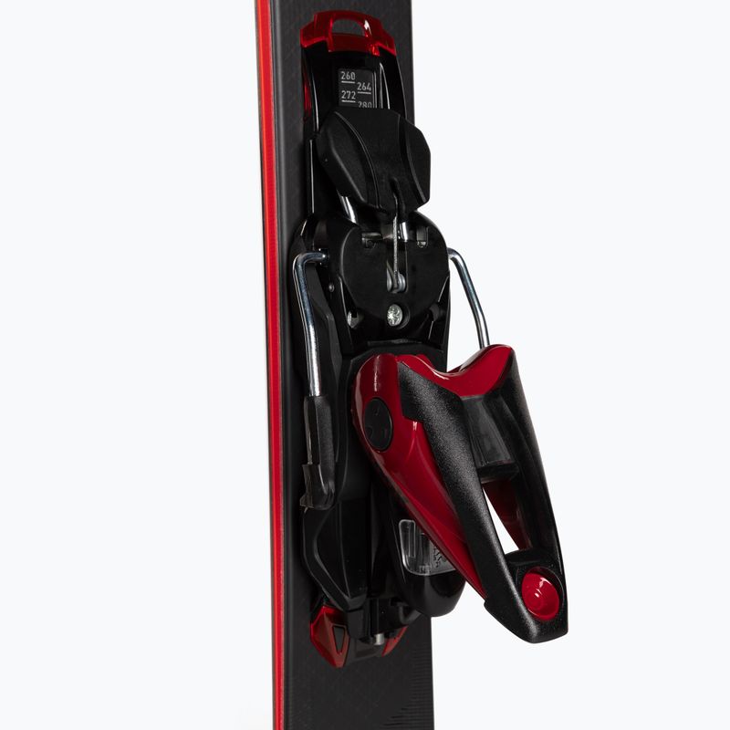 Női lesikló sílécek Rossignol Nova 14 K + kötés NX12 matt fekete/metálfekete matt/metál fekete 4