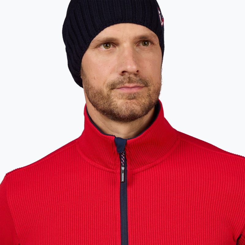 Férfi sípulóver Rossignol Cieloalto Fleece Fz sports red 5