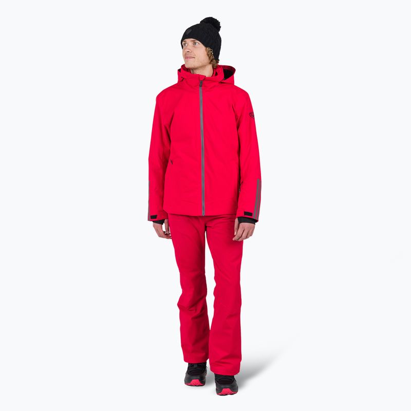 Férfi síkabát Rossignol Strawpile sports red 2